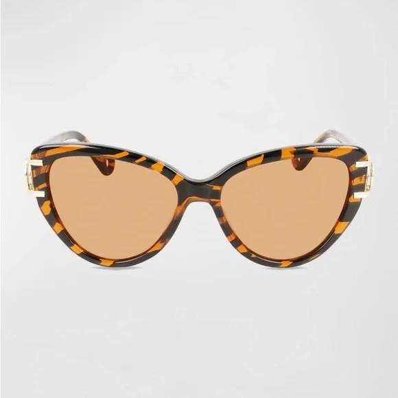 Lanvin Mother & Child Tiger Cat-Eye Sunglasses new - Picture 5 of 9